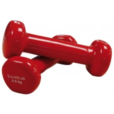 DUMBBELLS - Dumbbells vinyl SVELTUS Epoxy 1180 2x0,5kg Red Dumbbells vinyl SVELTUS Epoxy 1180 2x0,5kg Red