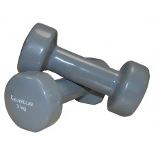 DUMBBELLS - Dumbbells SVELTUS Epoxy 1183 2x3 kg Grey Dumbbells SVELTUS Epoxy 1183 2x3 kg Grey