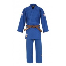 JUDO - Judo suit Matsuru MONDIAL IJF 100% cotton 750 g/m² 160 cm blue Judo suit Matsuru MONDIAL IJF 100% cotton 750 g/m² 160 cm blue