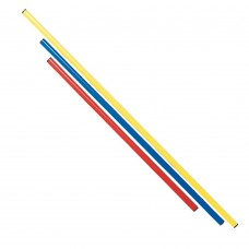 Plastic gimnastic stick TREMBLAY 120cm D 25 red Plastic gimnastic stick TREMBLAY 120cm D 25 red