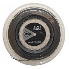 STRINGS - Tennis string Dunlop Black Widow 1.31mm 200m Co-PE monofilament black Tennis string Dunlop Black Widow 1.31mm 200m Co-PE monofilament black