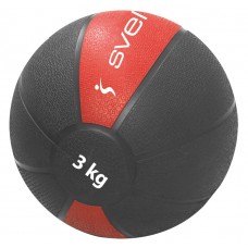 WEIGHTED AND MEDICINE BALLS - Weight ball SVELTUS Medicine Ball 3kg D22cm Red Weight ball SVELTUS Medicine Ball 3kg D22cm Red