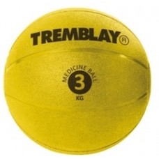 WEIGHTED AND MEDICINE BALLS - Weight ball TREMBLAY Medicine Ball 3kg D23cm Yellow for throwing Weight ball TREMBLAY Medicine Ball 3kg D23cm Yellow for throwing