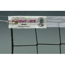 Volleyball net SPORT PP-9,5x1m 100x100x3mm, galvanized steel cable
