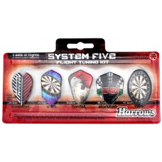 Darts flights HARROWS SYSTEM 5 TUNING KIT 5 sets x 3