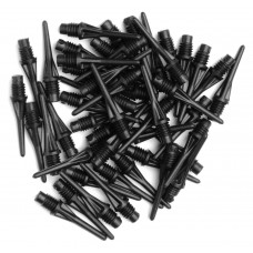 SOFTIP POINTS - Darts spare tips HARROWS DIMPLE 26mm 2BA black 100 pcs Darts spare tips HARROWS DIMPLE 26mm 2BA black 100 pcs