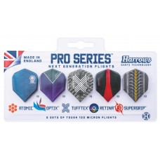 Darts flights HARROWS PRO SERIES 5 sets x 3