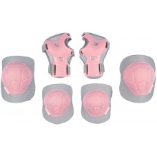 Protector set for kids  NIJDAM Concrete Rose N61EC02 M Pink/Grey