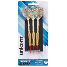SOFTIP DARTS - Darts Softip UNICORN Soft 200 3x17g Darts Softip UNICORN Soft 200 3x17g