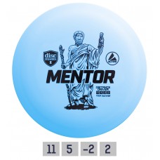 DISCMANIA Distance Dviver MENTOR 11/5/-2/2  Light Blue