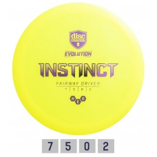 DISCMANIA Fairway Driver NEO INSTINCT 7/5/0/2 Yellow