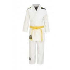 JUDO - Judo suit Matsuru JUVO 35% cotton/ 65% polyester 350 g/m² 140 cm white Judo suit Matsuru JUVO 35% cotton/ 65% polyester 350 g/m² 140 cm white