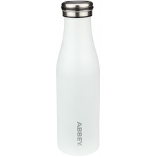 Bottle thermo ABBEY Victoria 21WZ WIT 450ml White/Silver
