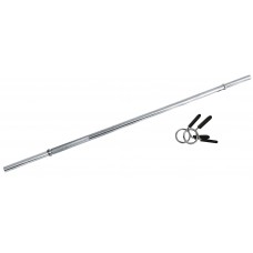 WEIGHTS, BARS - Toorx Barbell 150 cm D25mm - spring clip safety collar Toorx Barbell 150 cm D25mm - spring clip safety collar