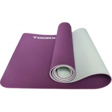 MATS - Yoga mat Toorx Professional MAT184 TPE 183x60x0,6cm Pearl/Burgundy Yoga mat Toorx Professional MAT184 TPE 183x60x0,6cm Pearl/Burgundy