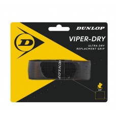GRIPS - Tennis racket replacement grip Dunlop VIPERDRY blister black1 per pack. Tennis racket replacement grip Dunlop VIPERDRY blister black1 per pack.