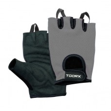 Toorx training gloves AHF028 M black/grey suede and micro-mesh