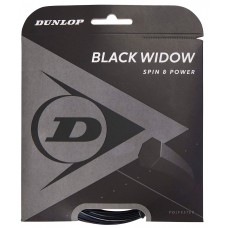 STRINGS - tennis string Dunlop Black Widow 16G/12m/1.31mm tennis string Dunlop Black Widow 16G/12m/1.31mm
