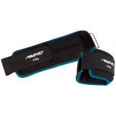 BODY WEIGHTS - Wrist/ankle weight neopreen AVENTO 41AD 2X0,5kg Black/Blue Wrist/ankle weight neopreen AVENTO 41AD 2X0,5kg Black/Blue